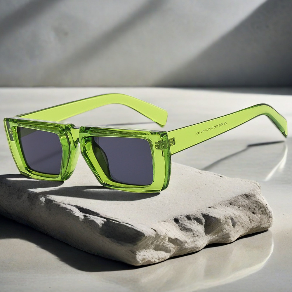 Novos Óculos de Sol Retangular - Women'S Fashion Reading Glasses avaliação e preço