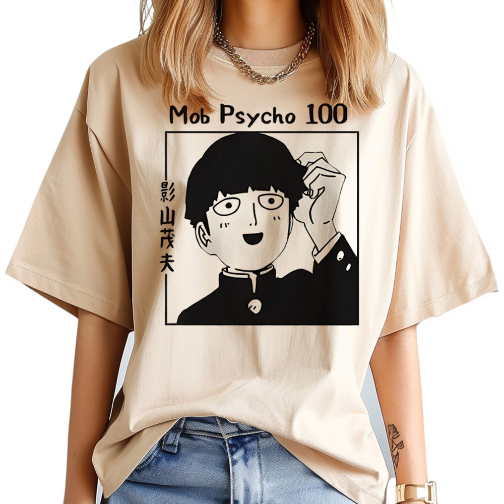 Camiseta feminina Mob Psycho 1 - Women'S Fashion In The 80S avaliação e preço