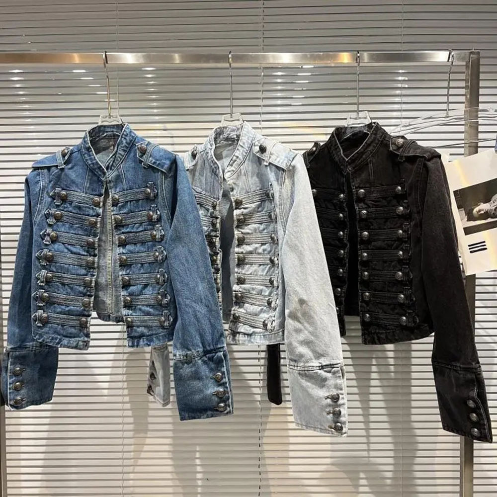 2025 primavera outono das mulh - Women Fashion Jeans Top avaliação e preço
