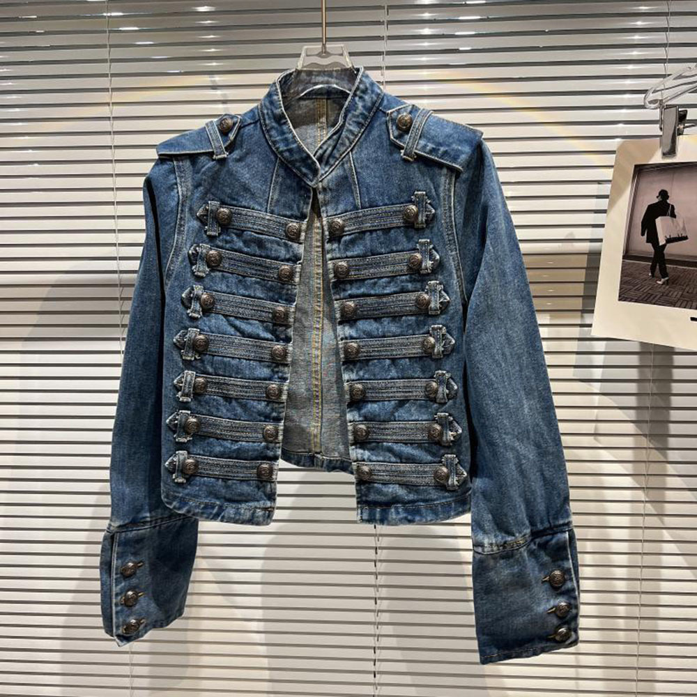 2025 primavera outono das mulh - Women Fashion Jeans Top avaliação e preço