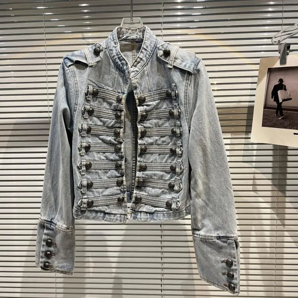 2025 primavera outono das mulh - Women Fashion Jeans Top avaliação e preço