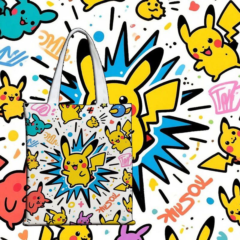 Bolsa de Lona Pokémon Fofa, Sa - Canvas Tote Bag avaliação e preço