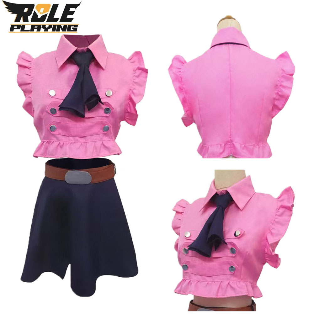 Fantasia Cosplay Elizabeth Lio - Women'S Fashion Kilt avaliação e preço