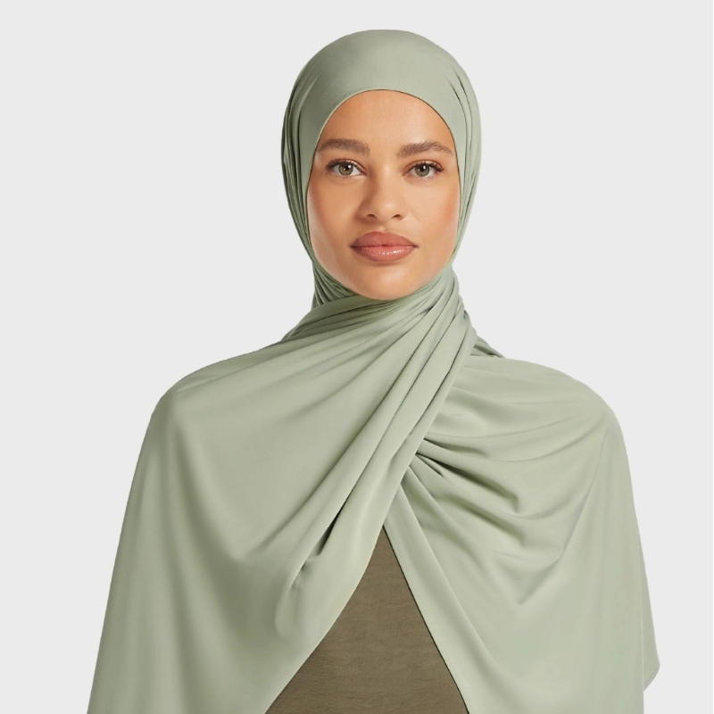 Lenço Hijab D9 Premium em Jers - Women Fashion Malaysia avaliação e preço