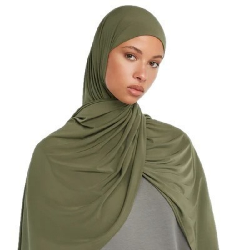 Lenço Hijab D9 Premium em Jers - Women Fashion Malaysia avaliação e preço