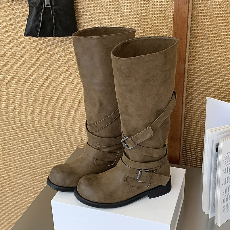 Eilyken Novo Design Botas Femi - Winter Fashion Women Boots avaliação e preço