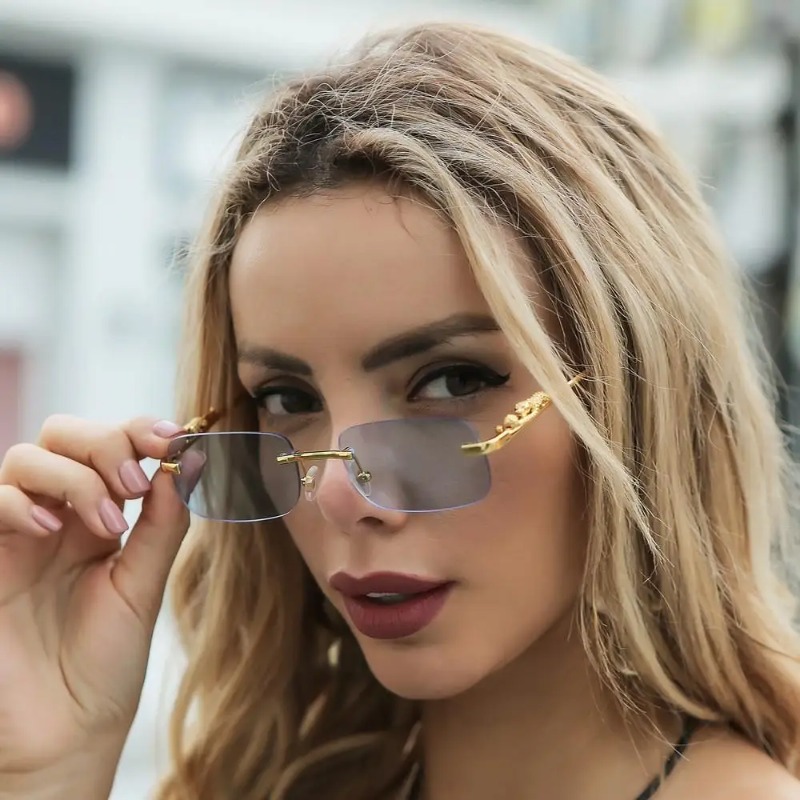 Óculos de Sol Sem Armação para - Women'S Fashion Reading Glasses avaliação e preço