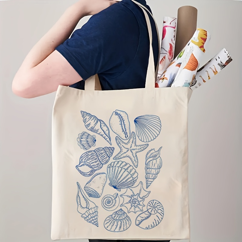 Bolsa Tote Feminina de Lona co - Canvas Tote Bag avaliação e preço