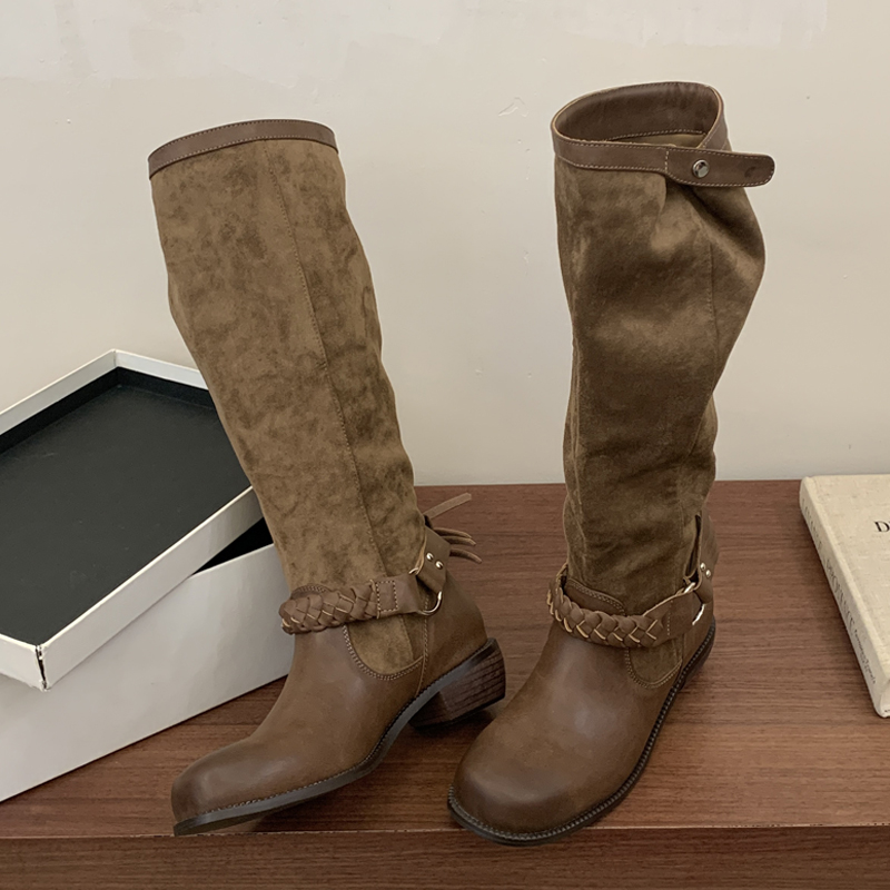 Eilyken 2027: Novas Botas Femi - Winter Fashion Women Boots avaliação e preço