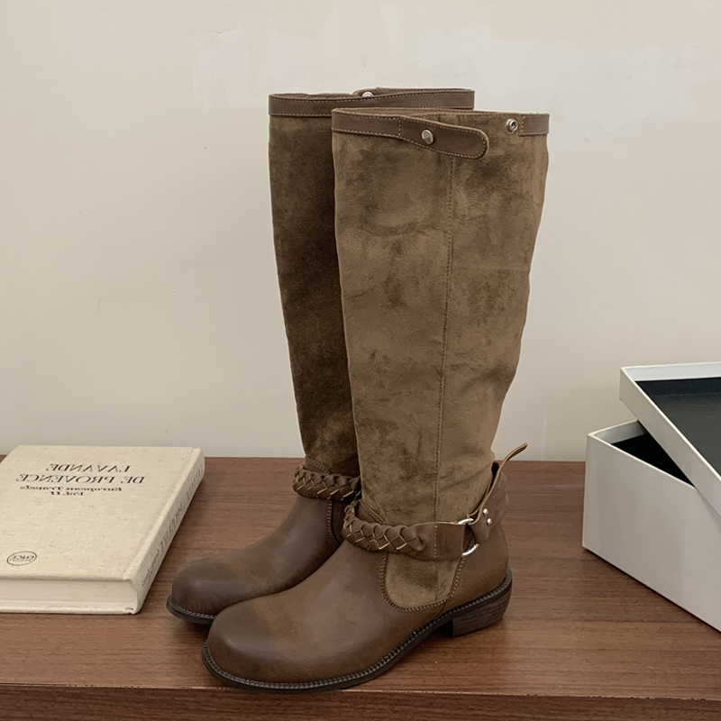 Eilyken 2027: Novas Botas Femi - Winter Fashion Women Boots avaliação e preço