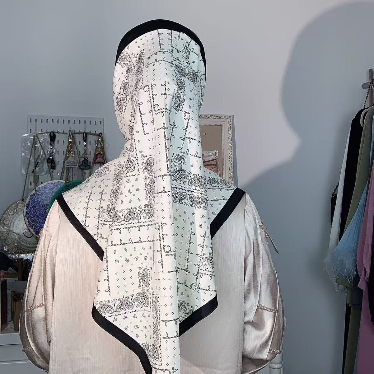Hijab para Mulheres Muçulmanas - Women Fashion Malaysia avaliação e preço